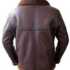 Men Aviator Bomber Leather Jacket
