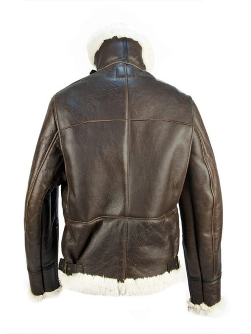 B3 Bomber Shearling Black Hoodie Jacket