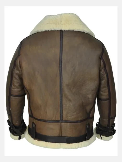 B3 Bomber Aviator Shearling Jacket