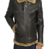 B3 Bomber Aviator Shearling Jacket