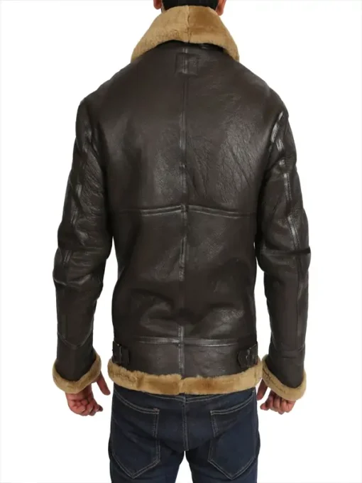 B3 Bomber Aviator Shearling Jacket