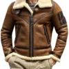 Men’s B3 Shearling Sheepskin Leather Aviator Jacket