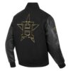 MLB Houston Astros Black Varsity Jacket