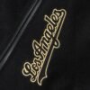 MLB Los Angeles Dodgers Black Varsity Jacket