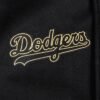 MLB Los Angeles Dodgers Black Varsity Jacket