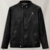 Motorad Black Biker Leather Jacket