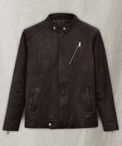 Motorad Brown Biker Leather Jacket