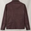 Motorad Burgundy Biker Leather Jacket