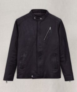 Motorad Purple Biker Leather Jacket