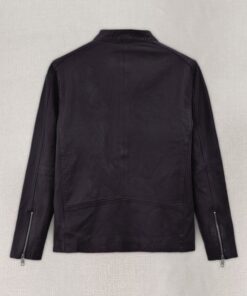 Motorad Purple Biker Leather Jacket