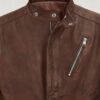 Motorad Spanish Brown Biker Leather Jacket