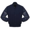 Navy Varsity Jacket