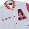 NCAA Alabama Crimson Tide Fleece Varsity Jacket