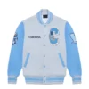 NCAA North Carolina Tar Heels Fleece Varsity Jacket