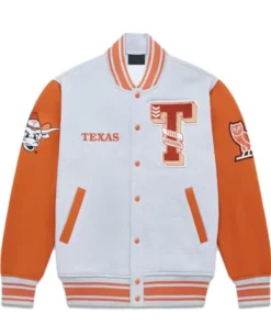 NCAA Texas Longhorns Fleece Varsity Jacket
