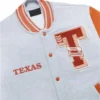 NCAA Texas Longhorns Fleece Varsity Jacket