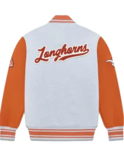 NCAA Texas Longhorns Fleece Varsity Jacket