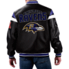 NFL Baltimore Ravens Leather Jacket