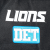 NFL Detroit Lions Black Wool Varsity Jacket