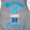 NFL Detroit Lions OLD English Grey Varsity Jacket
