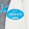 NFL Detroit Lions OLD English Grey Varsity Jacket