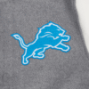 NFL Detroit Lions OLD English Grey Varsity Jacket