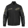 NFL Philadelphia Eagles Black & Gold Varsity Jacket