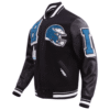 NFL Philadelphia Eagles Mashup Black Varsity Jacket