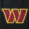 NFL Washington Commanders Black Varsity Jacket