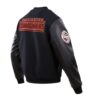 NFL Washington Commanders Black Varsity Jacket