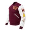 NFL Washington Burgundy Varsity Jacket