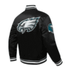 Nick Foles Philadelphia Eagles Black Jacket