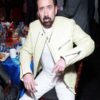 Nicolas Cage White Leather Jacket