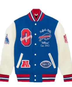 OVO x NFL Buffalo Bills Varsity Jacket