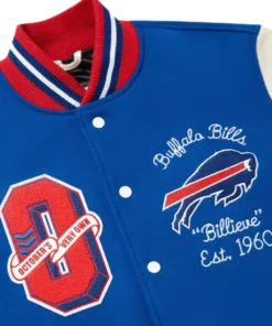 OVO x NFL Buffalo Bills Varsity Jacket