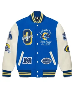 OVO x NFL Los Angeles Rams Varsity Jacket