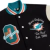 OVO x NFL Miami Dolphins Varsity Jacket