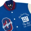 OVO x NFL New York Giants Varsity Jacket
