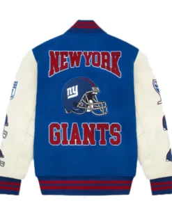 OVO x NFL New York Giants Varsity Jacket