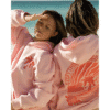 Palm Puff Pink Hoodie
