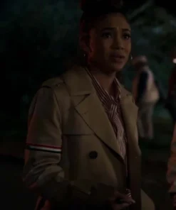 Power Book II Ghost Lauren Trench Coat