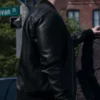 Power Book II Ghost Tommy Egan Black Leather Jacket