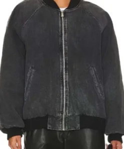 Queenie Dionne Brown Bomber Jacket