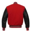 Red and Black College Varsity Jacket