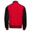Red and Black Varsity Jacket