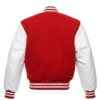 Red and White Varsity Jacket