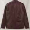 Rutland Burgundy Riding Leather Jacket