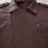 Rutland Burgundy Riding Leather Jacket