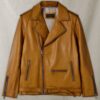 Rutland Caramel Brown Riding Leather Jacket