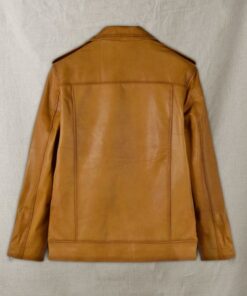 Rutland Caramel Brown Riding Leather Jacket